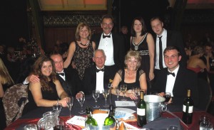 Some of the Alston Murphy staff and their partners at the Demolition Ball 2012